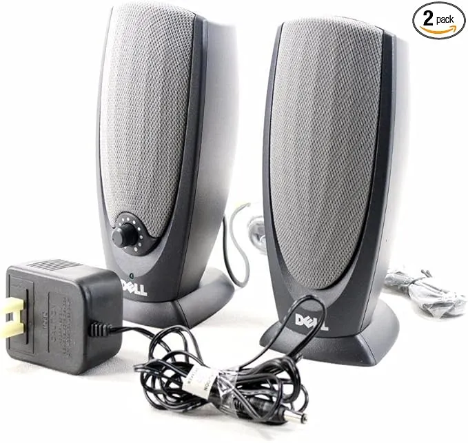 A215 Black Multimedia 2 Channel Speakers