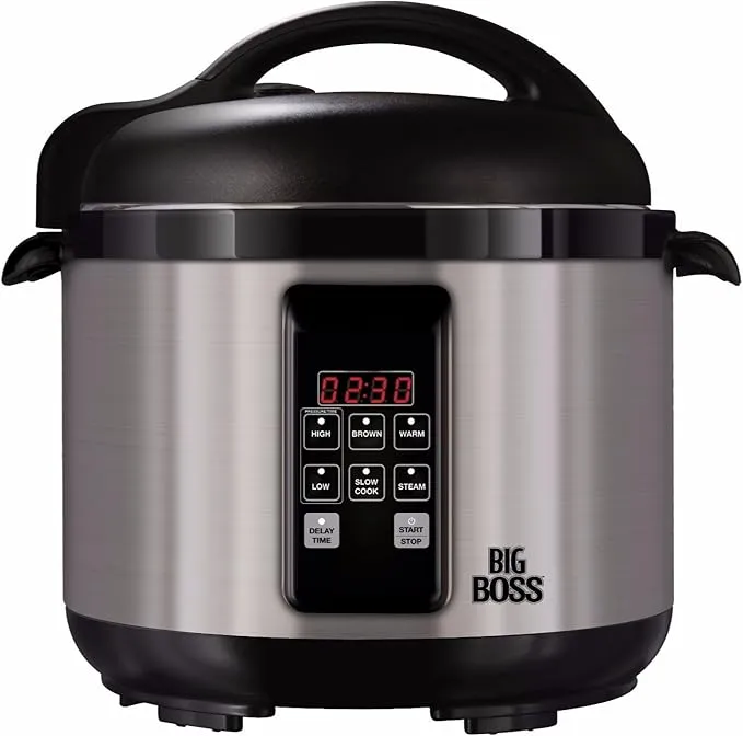 5 Quart Stainless Steel Electric Pressure Cooker 8640