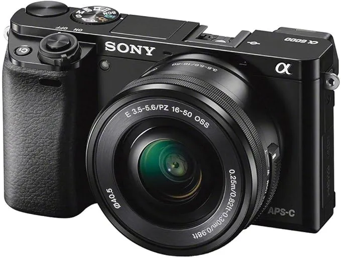 Alpha a6000 ILCE6000L/B Mirrorless Digital Camera with 16-50mm Power Zoom Lens