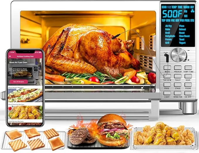 Bravo XL Air Fryer Toaster Smart Oven