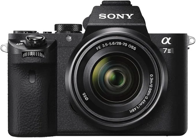 Alpha a7II ILCE7M2K/B Mirrorless Digital Camera with 28-70mm f/3.5-5.6 Lens