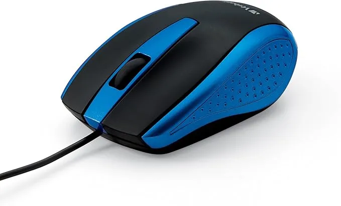 Wired USB Computer Mouse Blue 99743
