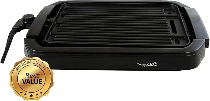 Dual Surface Reversible Indoor Grill and Griddle MCG-107