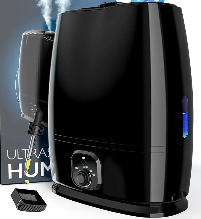 Cool Mist Humidifiers for Bedroom 6L