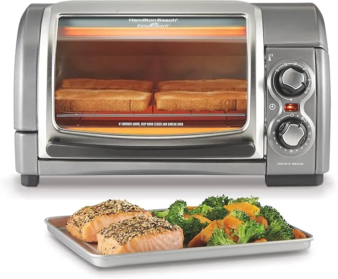 Easy Reach 4-Slice Countertop Toaster Oven 31344DA