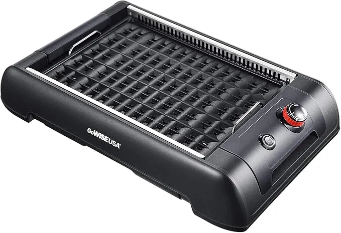 GW88000 2-in-1 Smokeless Indoor Grill and Griddle