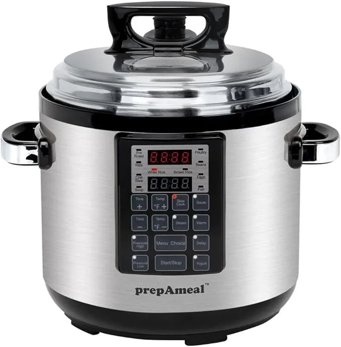 9-in-1 Electric Pressure Cooker 6QT Multi-Functional Programmable Non-Stick Pot