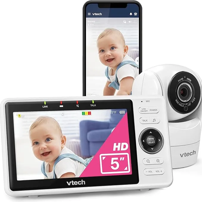 Upgraded Smart WiFi Baby Monitor VM901