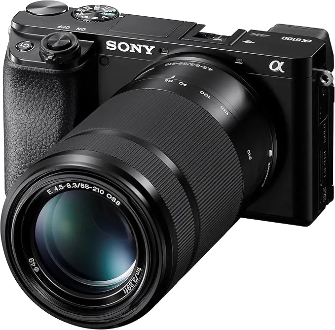 Alpha A6100 Mirrorless Camera ILCE6100Y/B