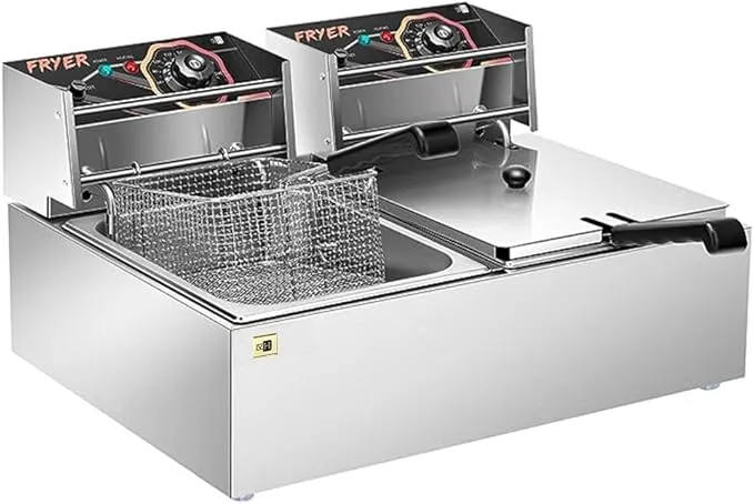 20.7 Qt Commercial Electric Deep Fryer 110V VH430-NEW