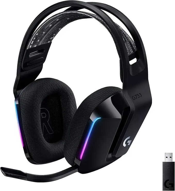 G733 LIGHTSPEED Wireless Gaming Headset