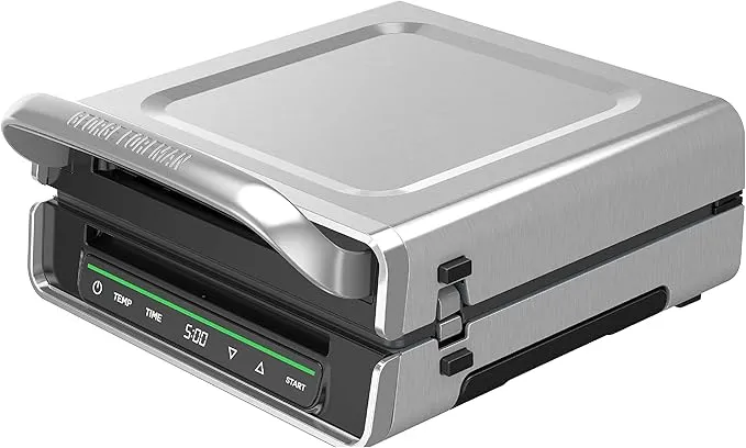 Family Size GRD6090B Smokeless-Digital Smart Select