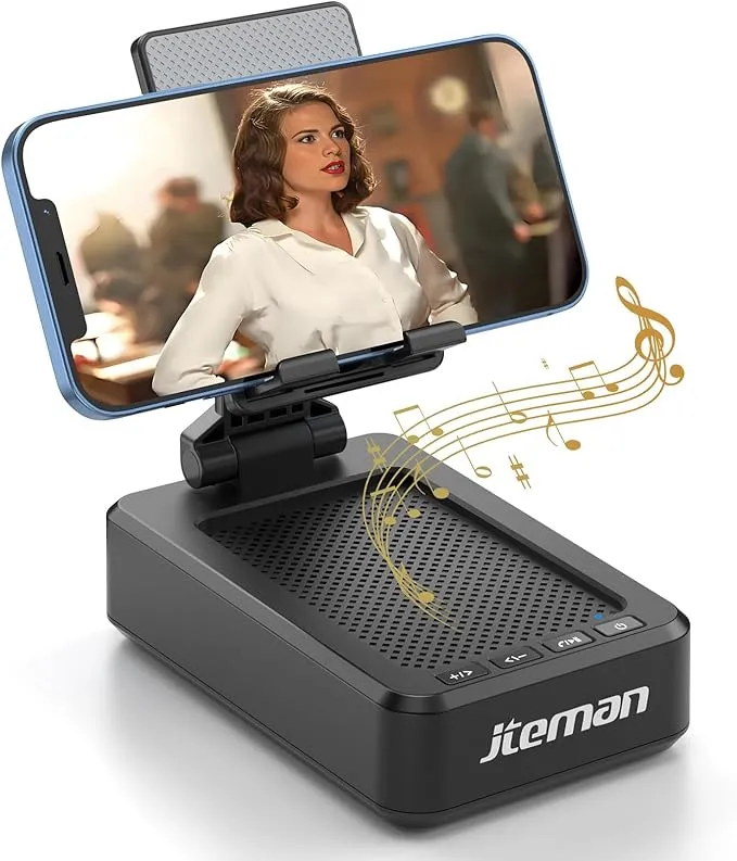 Cell Phone Stand with Wireless Bluetooth Speaker MH669