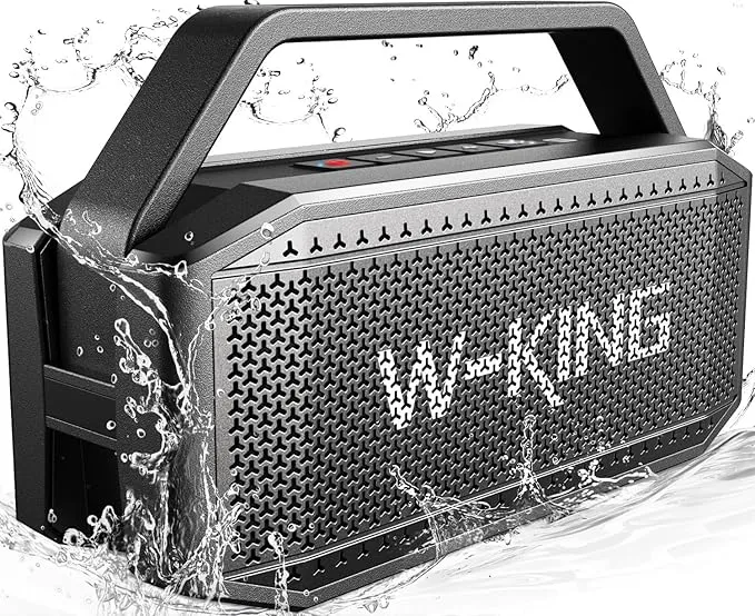 D9-1 Portable Speakers Bluetooth Wireless Loud, 100W Max Waterproof Outdoor Bluetooth Speaker Big Party Large Boombox Subwoofer