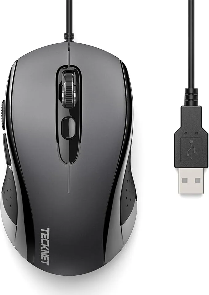 TECKNET Computer Wired Mouse TK-1888