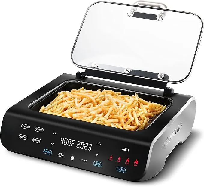 Smokeless Indoor Grill & Air Fryer GGA2100
