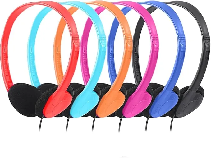 Kids Headphones Bulk 12 Pack CN-OH101