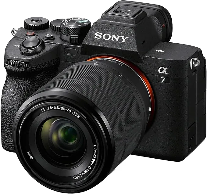 Alpha 7 IV Full-frame Mirrorless Interchangeable Lens Camera with 28-70mm Zoom Lens Kit ILCE7M4K/B