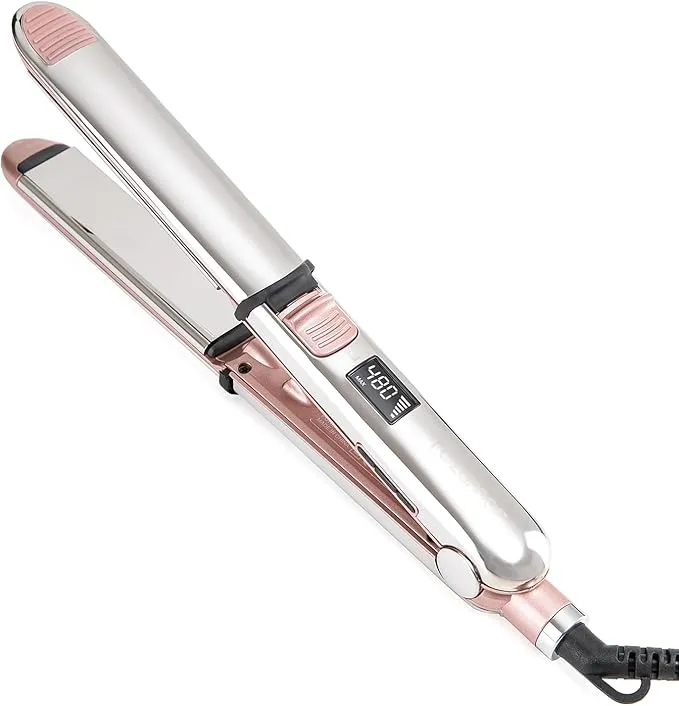 2-in-1 Titanium Ionic Flat Iron