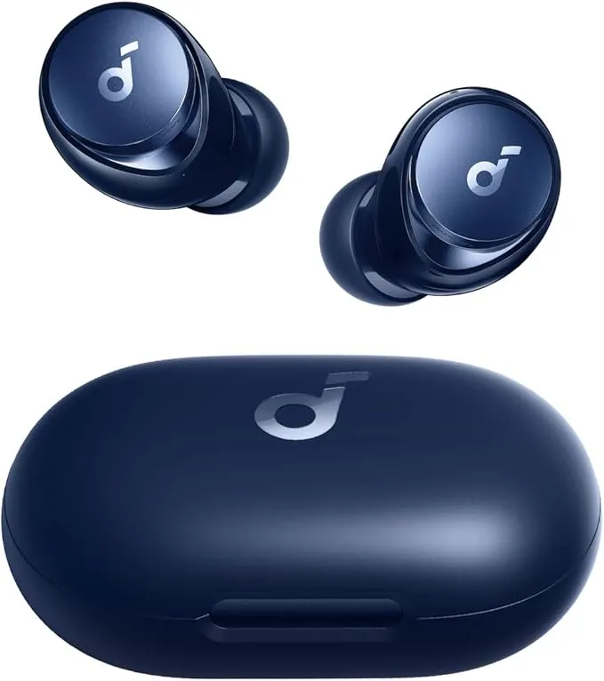 Space A40 Auto-Adjustable Active Noise Cancelling Wireless Earbuds A3936