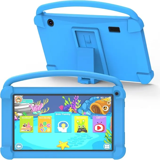 7 Inch Kids Tablet NVQ1K-bule