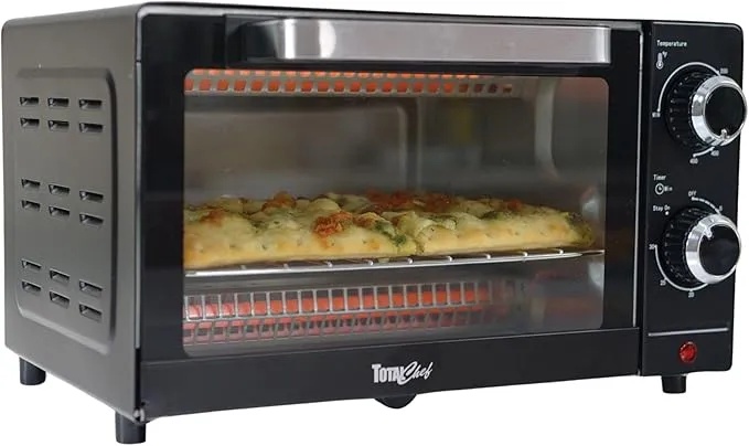 TCTO09 Total Chef 4-Slice Toaster Oven