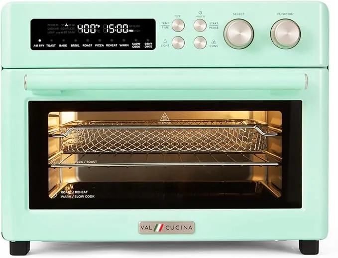 Retro Style Infrared Heating Air Fryer Toaster Oven TA25-GM1