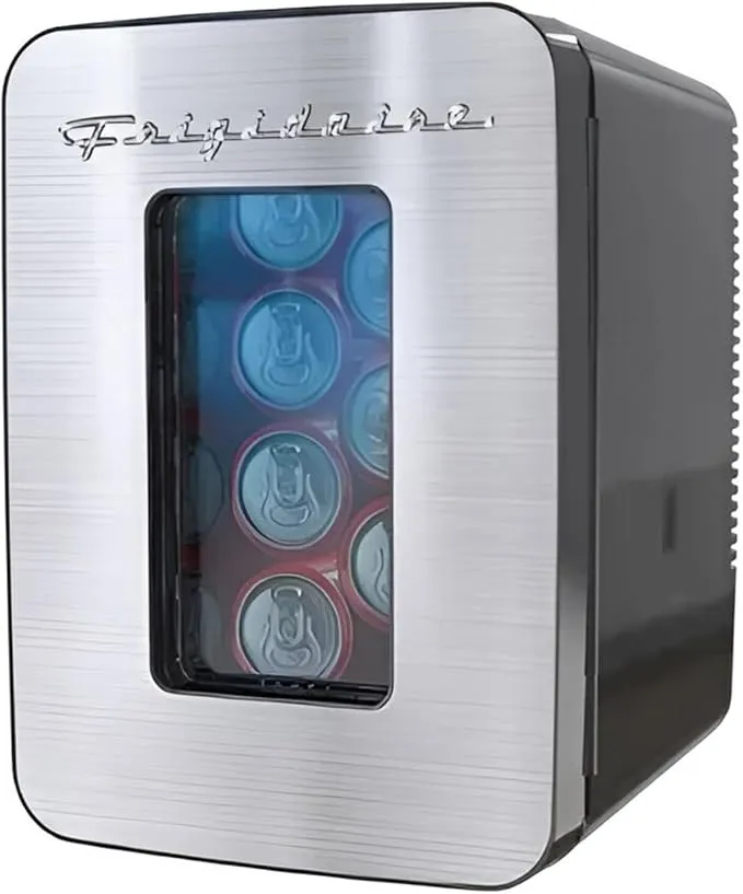 Mini Personal Fridge Cooler (EFMIS200-SS)