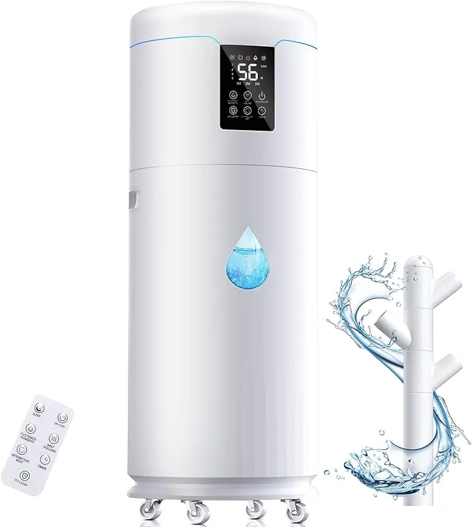 17L/4.5Gal Ultra Large Humidifiers for Bedroom 2000 sq ft