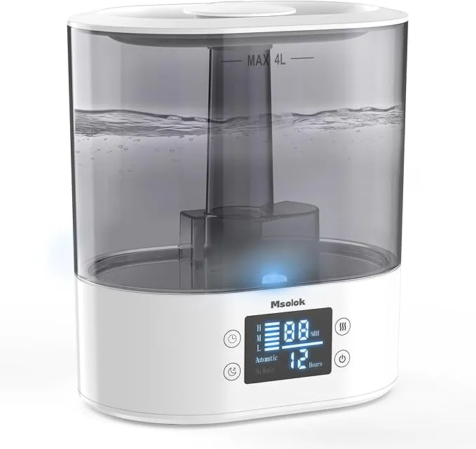 Humidifiers for Bedroom and Home & Baby - 4L Cool Mist Air Humidifiers for Plants HD-4001