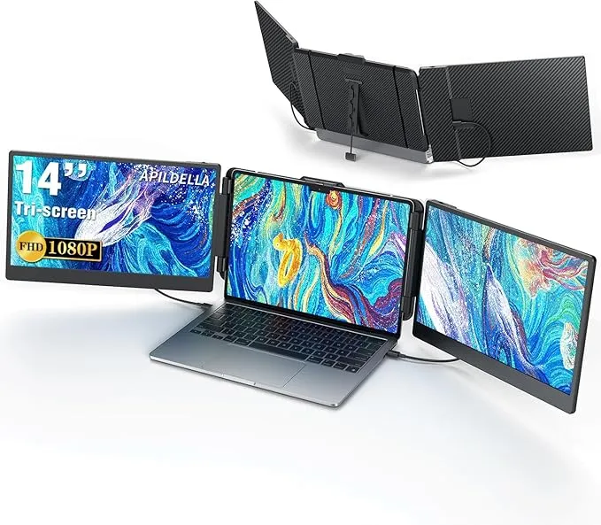 14’’ Triple Laptop Screen Extender S2