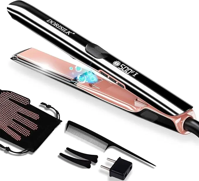 500 Degree High Temp Professional Hair Straightener MD-V209