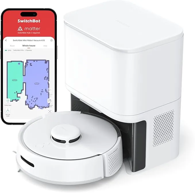 Mini Robot Vacuum K10+