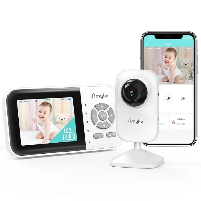 Upgrade Video Baby Monitor BME28-1