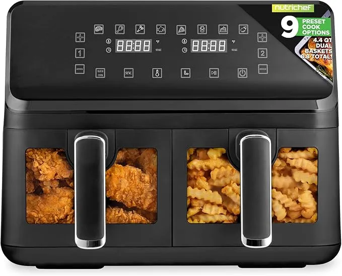 Double Basket Air Fryer NCAF5508AT