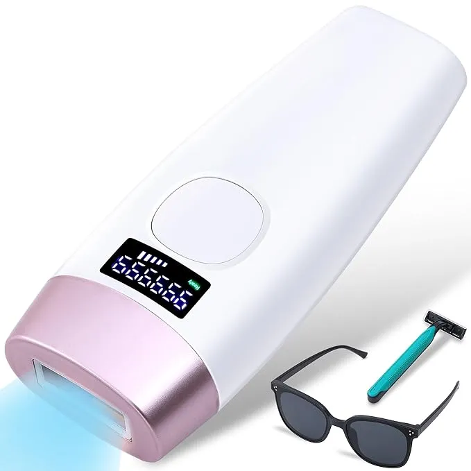 Laser Hair Removal, IPL At-Home Hair Removal Device