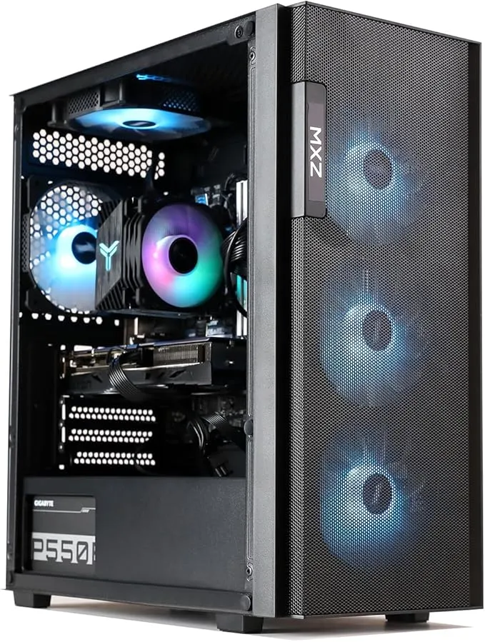 Gaming PC Desktop Computer I5 12400F RTX4060