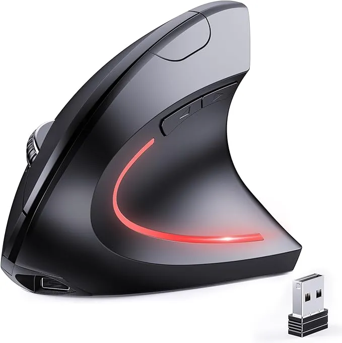 Bluetooth and 2.4G (2-in-1) Rechargeable Wireless Mouse