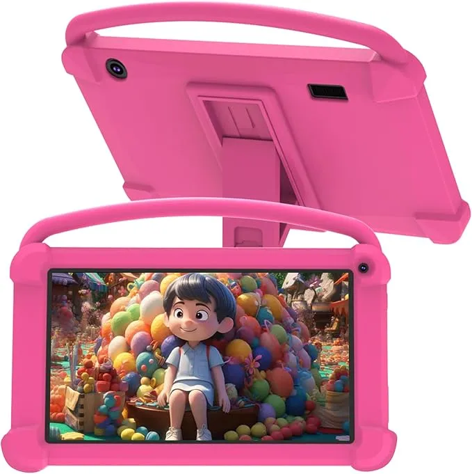 Kids Tablets, Android 12 Tablet for Kids, 4GB RAM 32GB ROM Toddler Tablet 7 inch IPS Screen