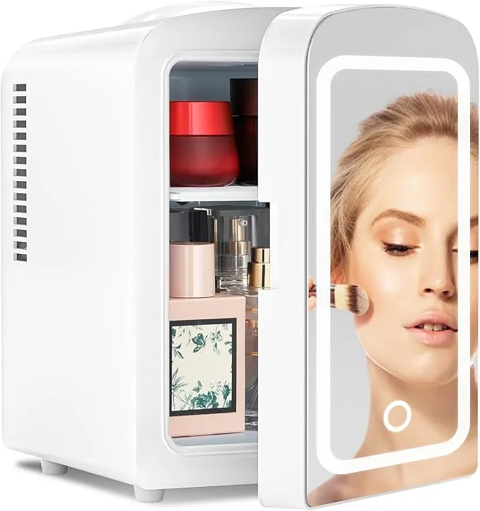Makeup Compact Refrigerator F3404M-WHITE-AS
