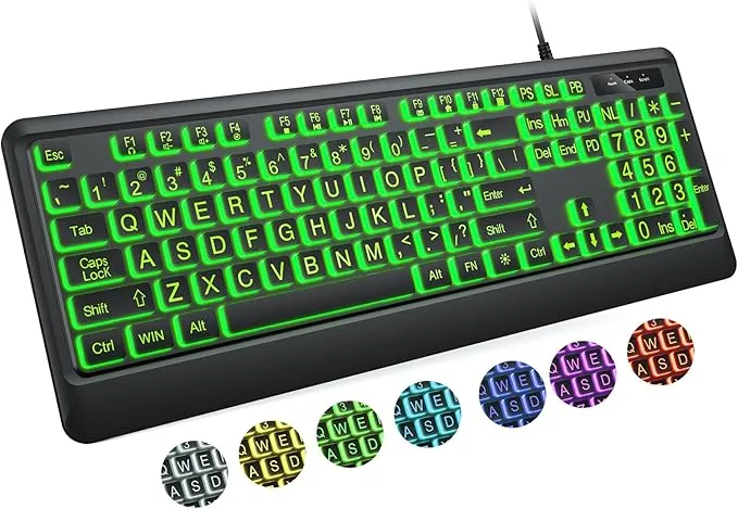 Large Print Keyboard