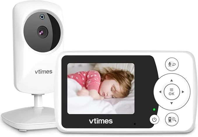 Baby Monitor with Camera and Audio