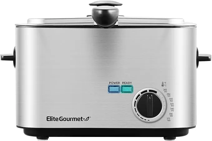 EDF1116 Electric 1.2 Qt. / 4.8 Cup Oil Capacity Deep Fryer