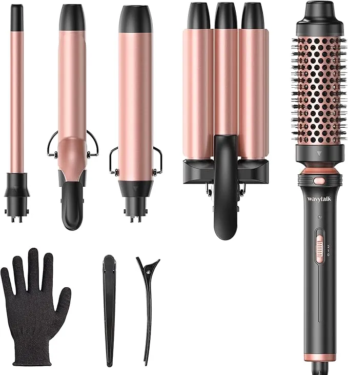 5 in 1 Curling Wand Set