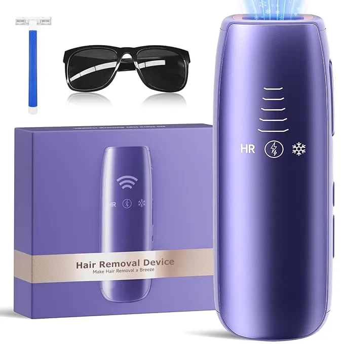 Laser Hair Removal with 5℃ Ice Cooling