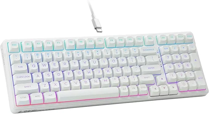 E-Yooso Creamy Mechanical Keyboard Wired Z-99