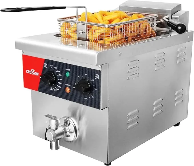 8L Countertop Electric Deep Fryer EF-8V