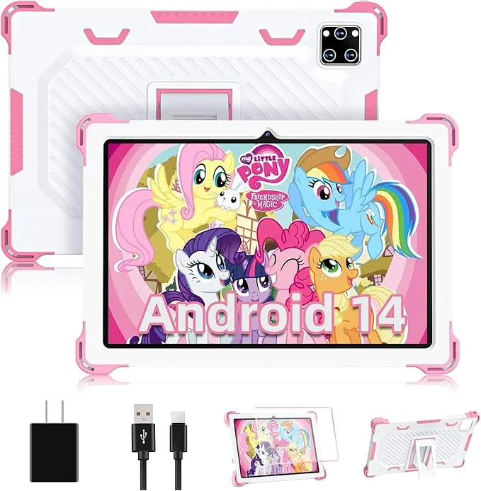 Kids Tablet 10 inch Android 14