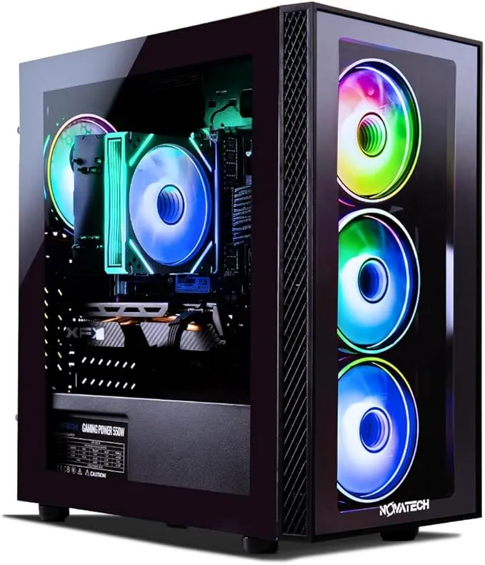 Phantom 2.0 - Prebuilt Gaming PC Desktop Computer RX580