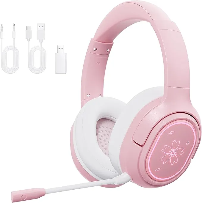 Sakura Wireless Gaming Headset GL-553